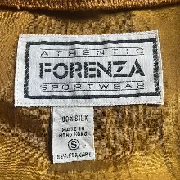 Vintage Forenza Silk Screen Print Blouse🖤 - Picture 9 of 10